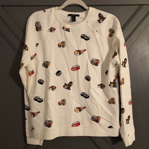 Forever 21 sushi sweater